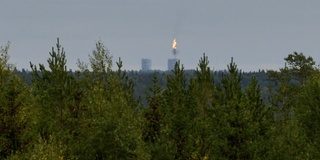 Faute de l'exporter, la Russie brûle son excédent de gaz